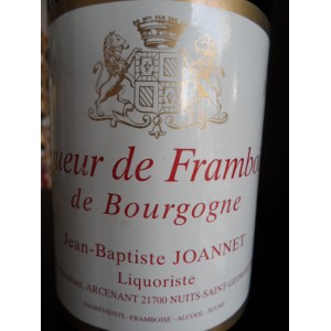 Liqueur de Framboise de Bourgogne Jean-Baptise JOANNET 70cl 18%