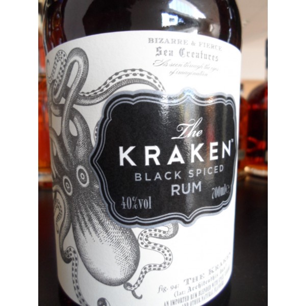 Rhum The Kraken 40% 70cl - Jean Dénicheur de Crus