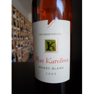 Maury blanc 2005 Mas Karolina 50cl